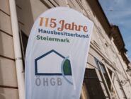 Wimpel mit ÖHGB Steiermark Logo